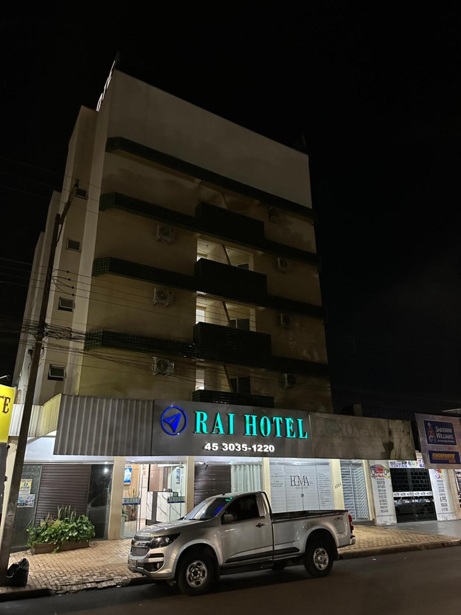 Rai Hotel - Proximo A Prefeitura Каскавел Екстериор снимка